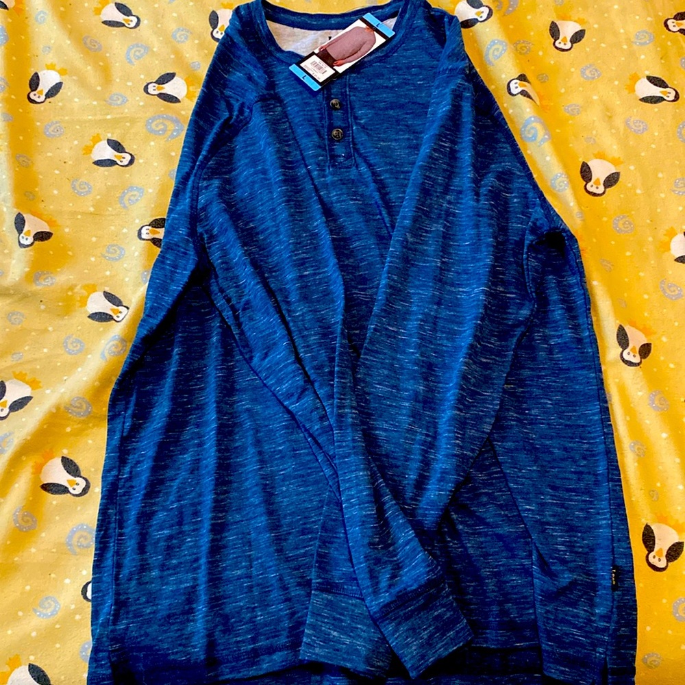 Men’s L Blue Longsleeve New